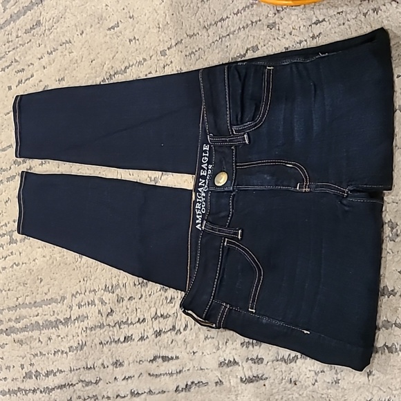 American eagle super super stretch dark wash jeggings - Picture 5 of 7
